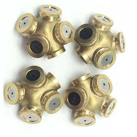 農用全銅噴霧四頭噴頭 園林灌溉的精準衛士